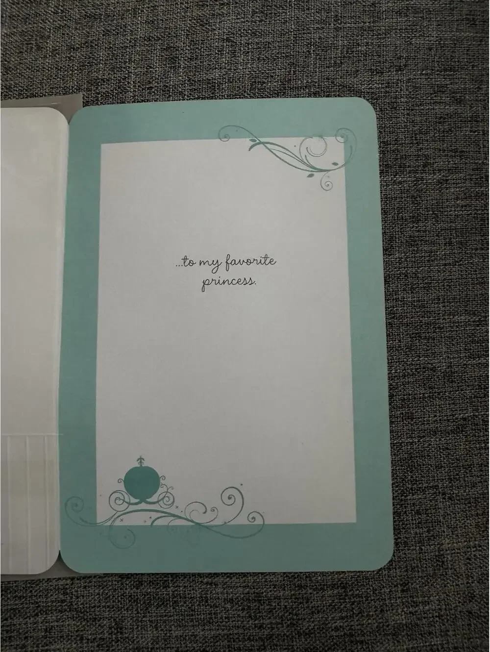 Hallmark Disney Birthday Greeting Card Cinderella Happy Birthday To My Favorite
